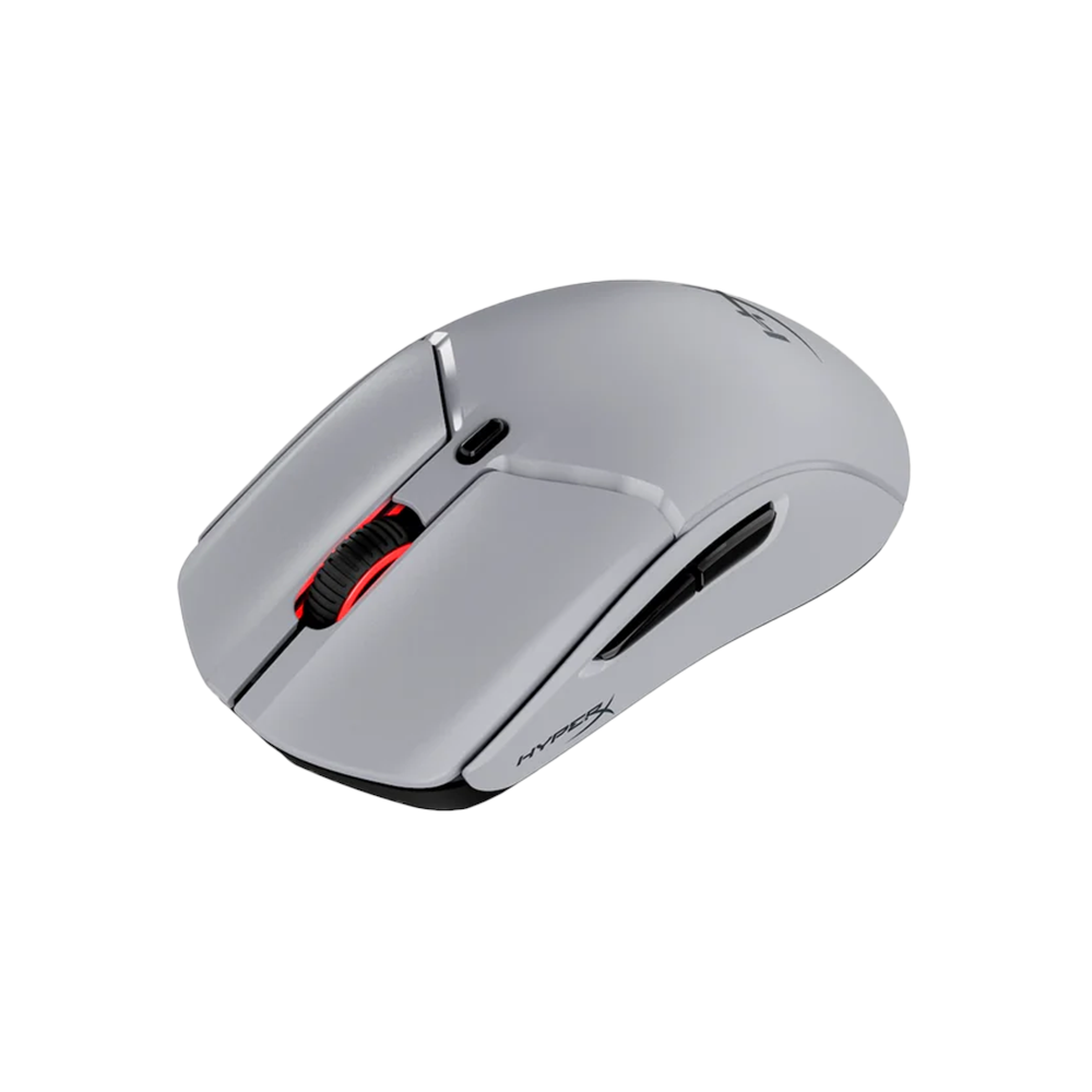 A large main feature product image of HyperX Pulsefire Haste 2 Pro - Wireless Gaming Mouse ( Slate Gray)
