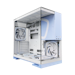 A product image of Geometric Future Model 5 w/ Fans - Mid Tower Glass Case (White/Blue)