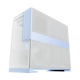A small tile product image of Geometric Future Model 5 w/ Fans - Mid Tower Glass Case (White/Blue)