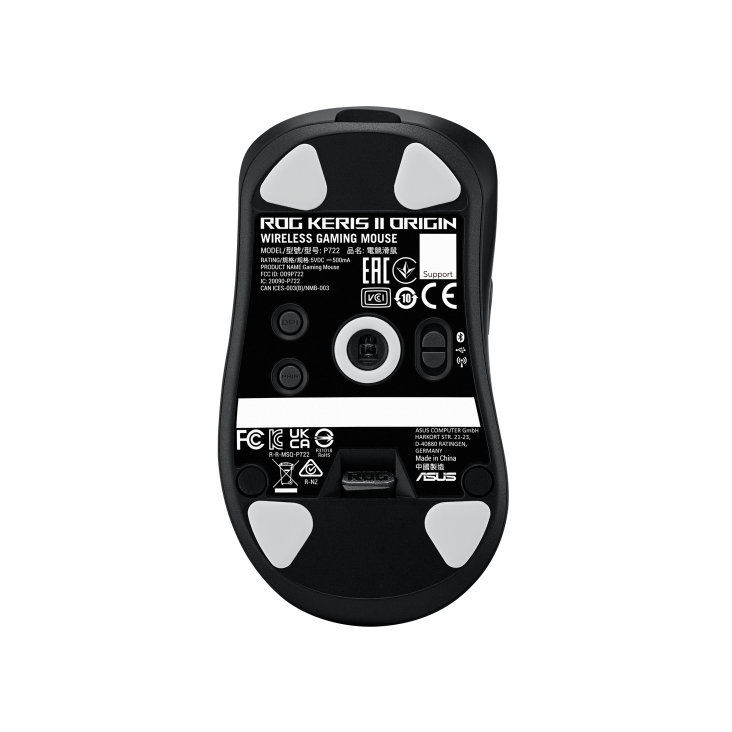 A large main feature product image of ASUS ROG Keris II Origin - Black