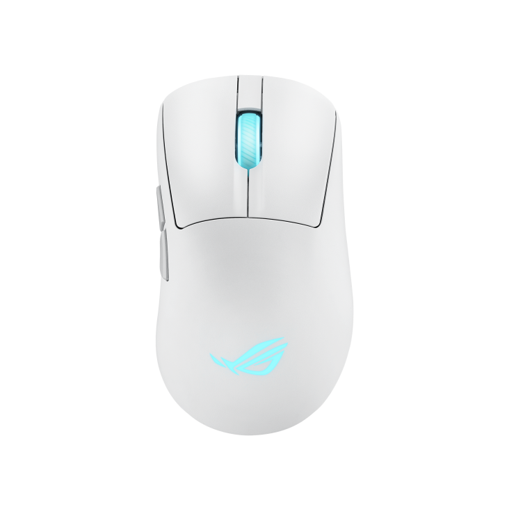 A large main feature product image of ASUS ROG Keris II Origin - Moonlight White