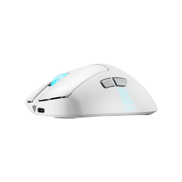 A large main feature product image of ASUS ROG Keris II Origin - Moonlight White