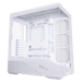 A product image of Lian Li Vector V100 Glass Mid Tower Case (White)