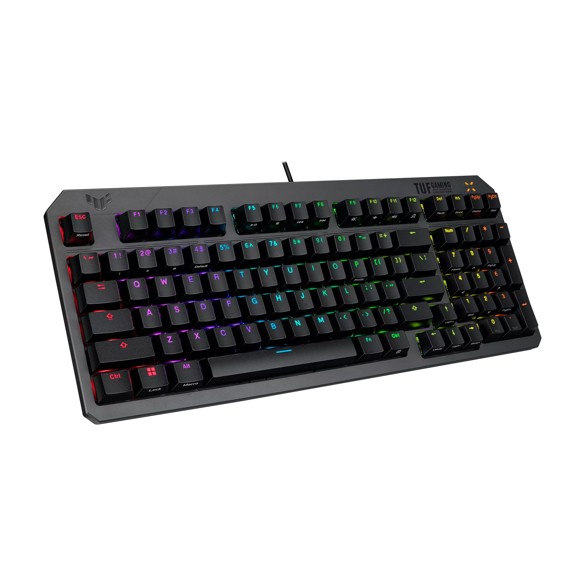A large main feature product image of ASUS TUF GAMING K3 GEN II  Mechanical Gaming Keyboard - Linear Switch