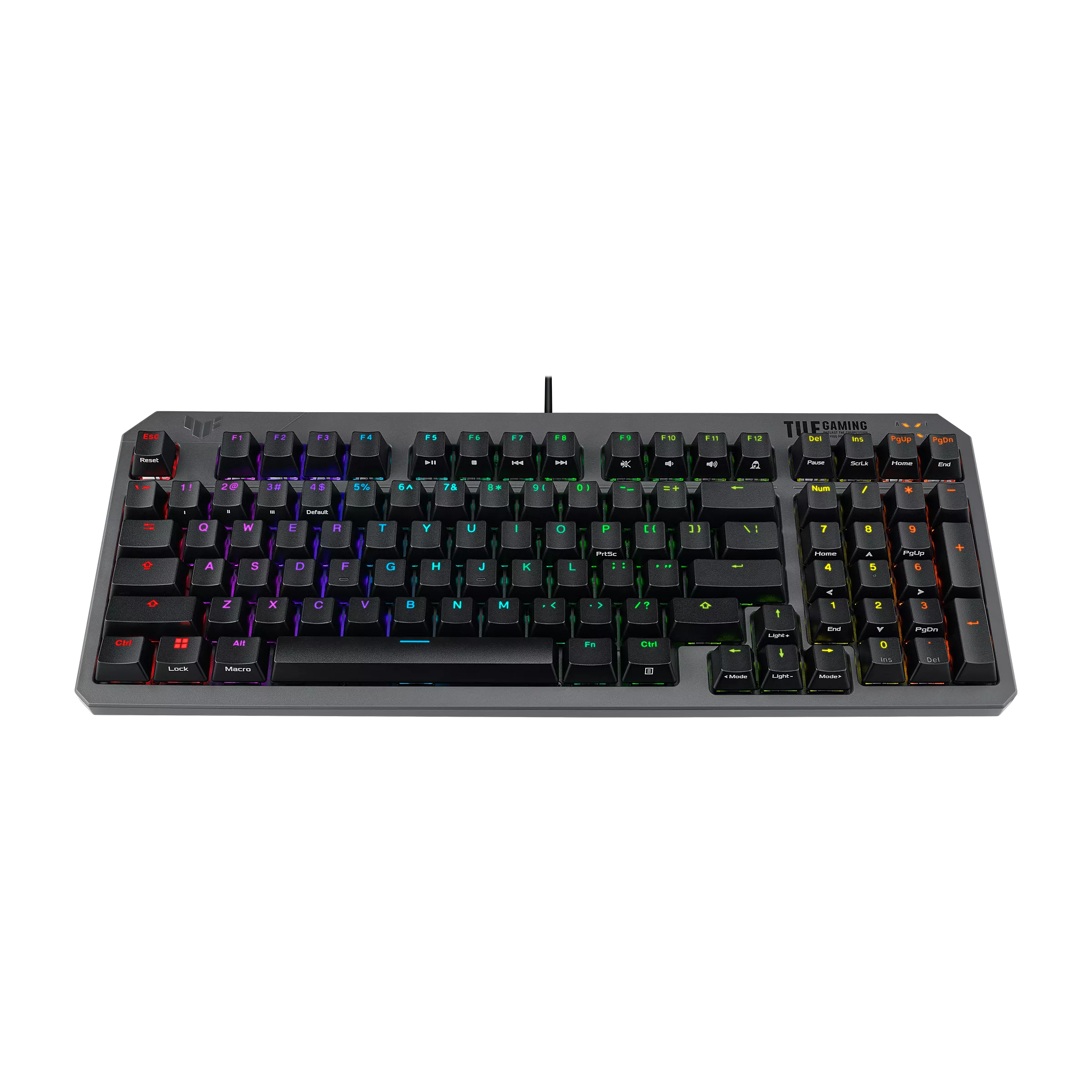 A large main feature product image of ASUS TUF GAMING K3 GEN II  Mechanical Gaming Keyboard - Linear Switch