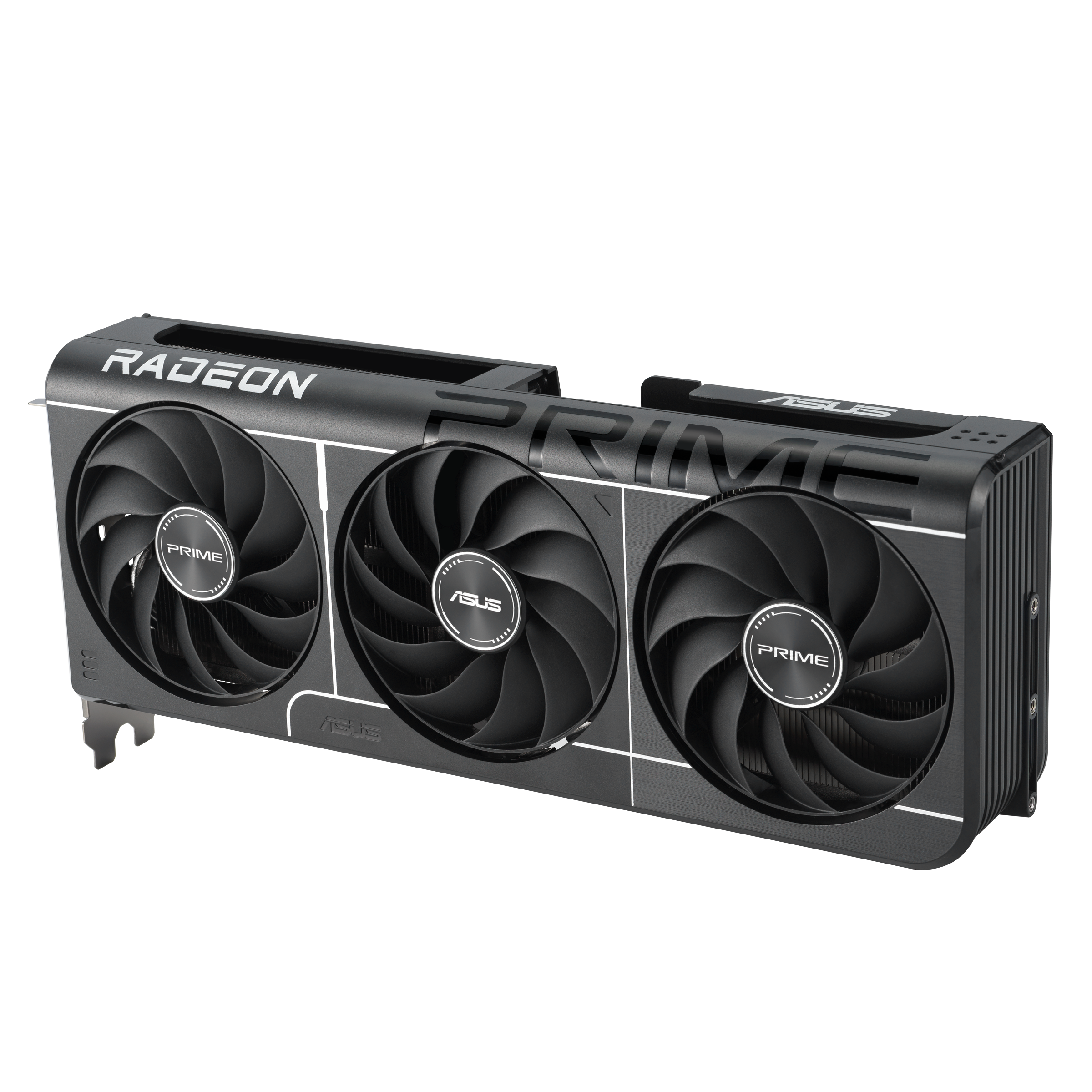 A large main feature product image of ASUS Radeon RX 9060 XT Prime OC 16GB GDDR6