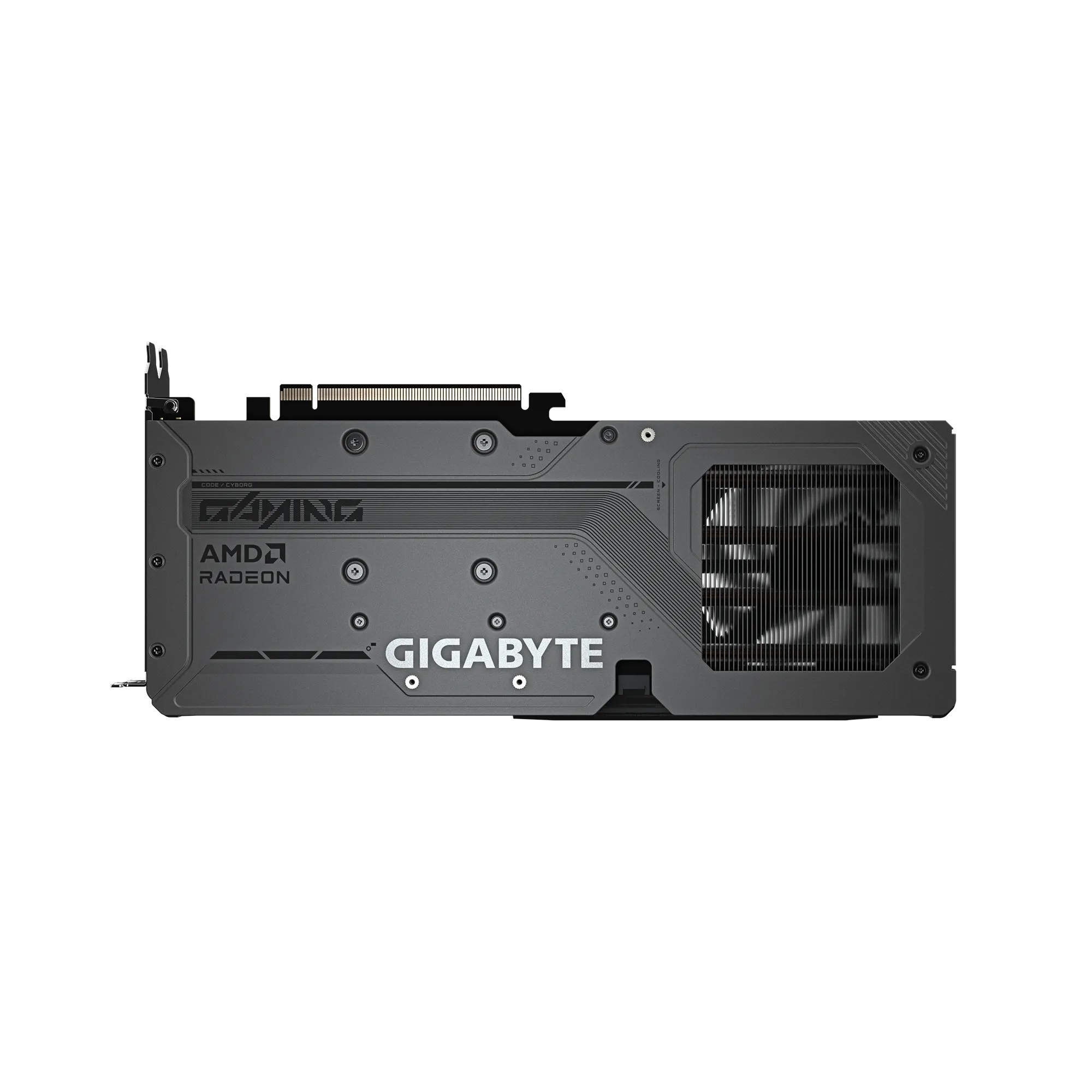 A large main feature product image of Gigabyte Radeon RX 9060 XT Gaming OC 16GB GDDR6