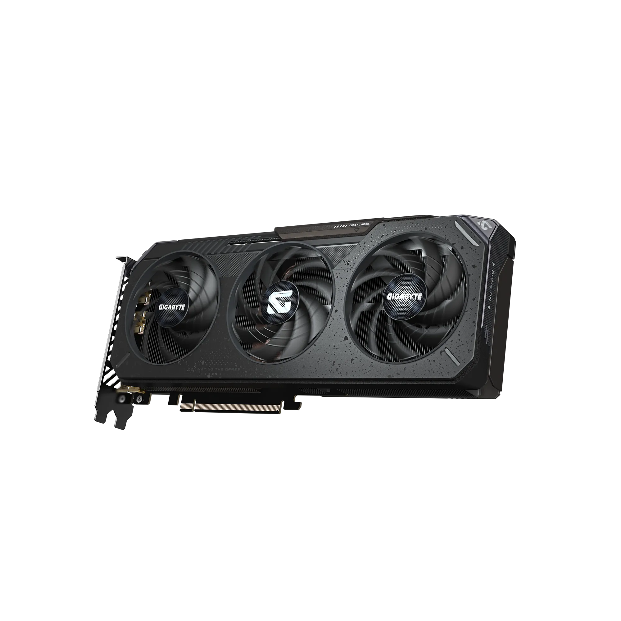 A large main feature product image of Gigabyte Radeon RX 9060 XT Gaming OC 16GB GDDR6