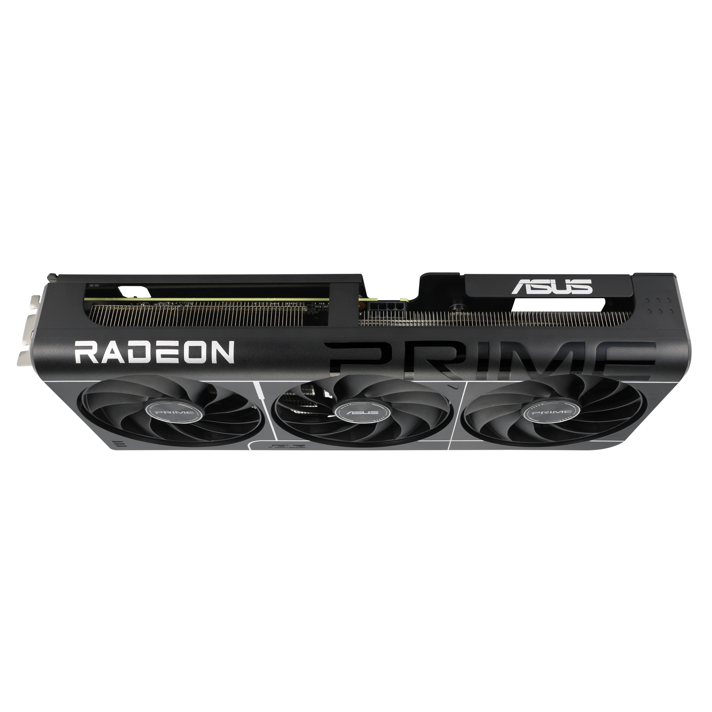 A large main feature product image of ASUS Radeon RX 9060 XT Prime OC 8GB GDDR6