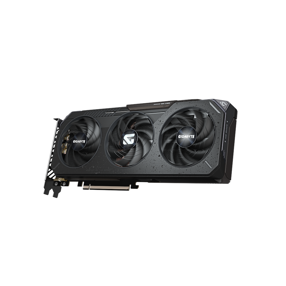 A large main feature product image of Gigabyte Radeon RX 9060 XT Gaming 16GB GDDR6