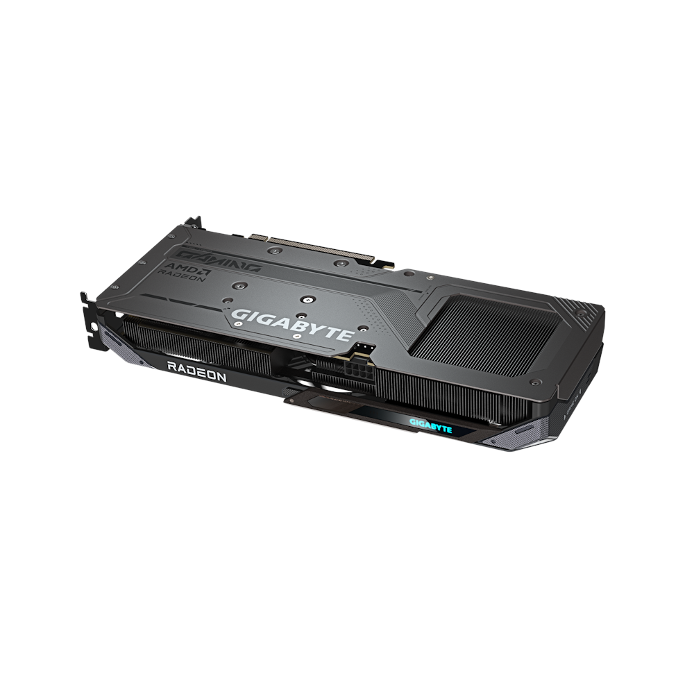 A large main feature product image of Gigabyte Radeon RX 9060 XT Gaming 16GB GDDR6