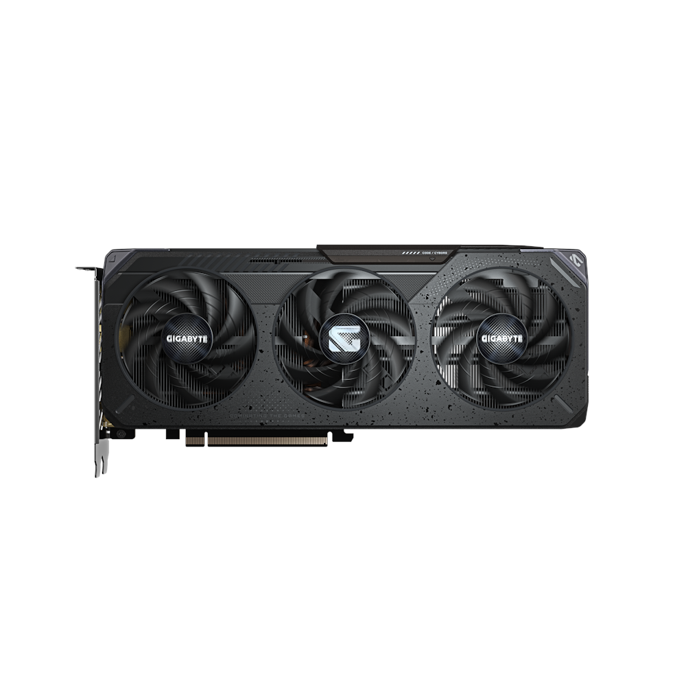 A large main feature product image of Gigabyte Radeon RX 9060 XT Gaming 8GB GDDR6
