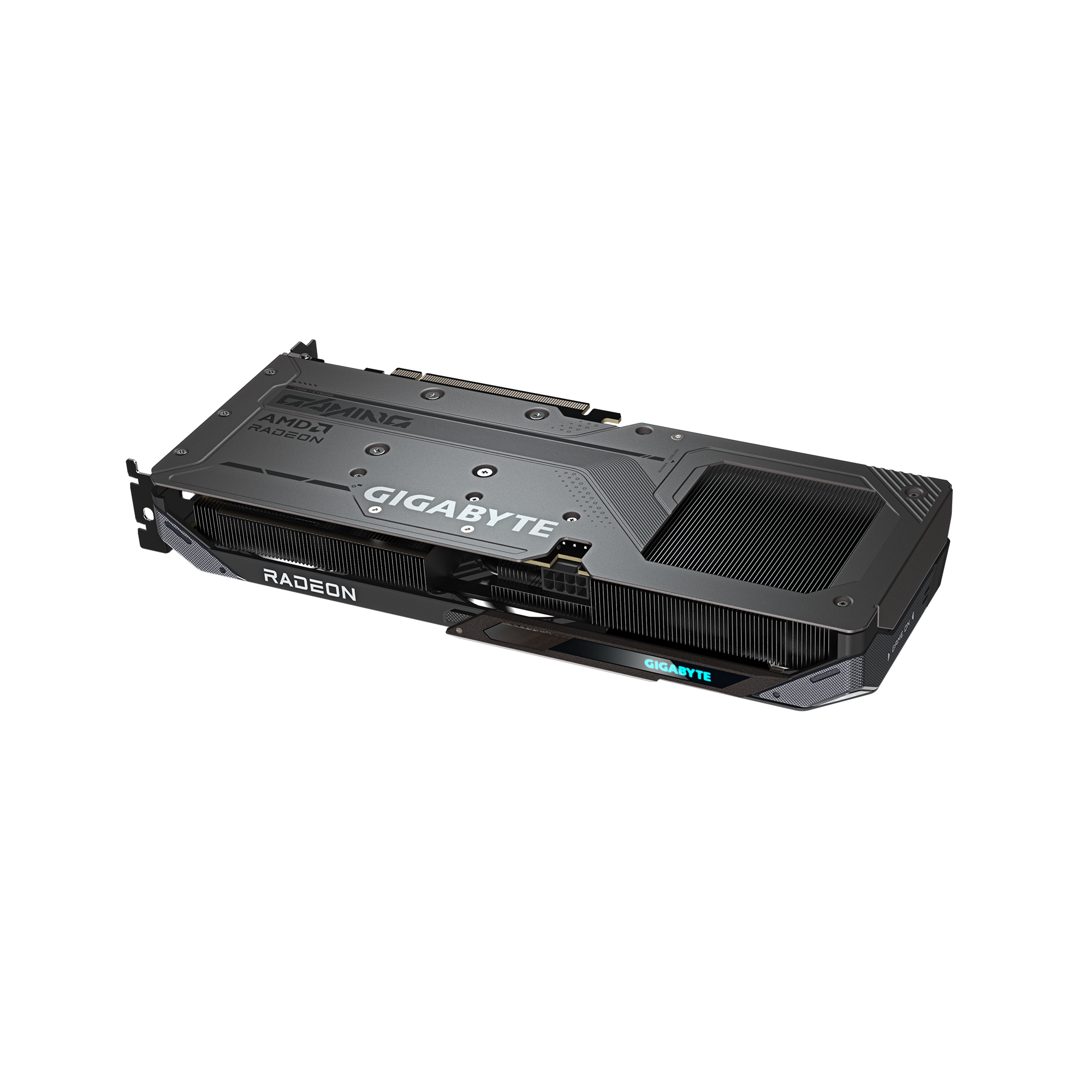 A large main feature product image of Gigabyte Radeon RX 9060 XT Gaming 8GB GDDR6