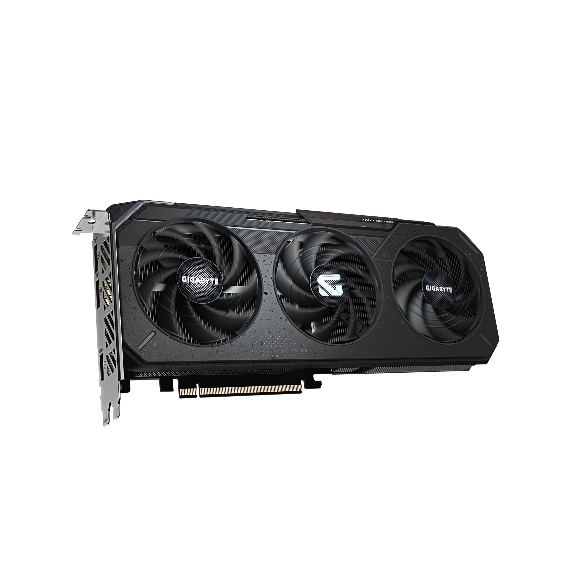 A large main feature product image of Gigabyte Radeon RX 9060 XT Gaming OC 8GB GDDR6