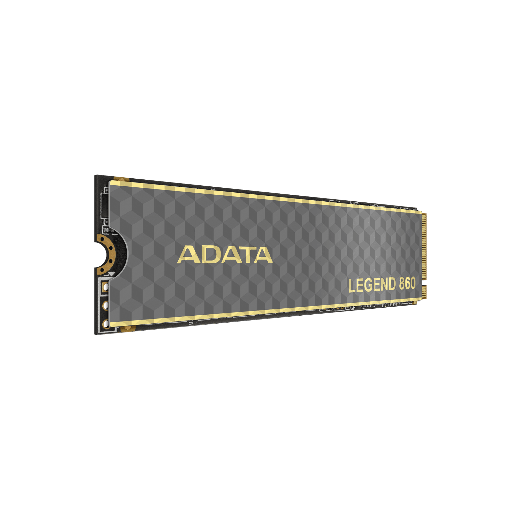 A large main feature product image of ADATA Legend 860 PCIe Gen4 NVMe M.2 SSD - 1TB