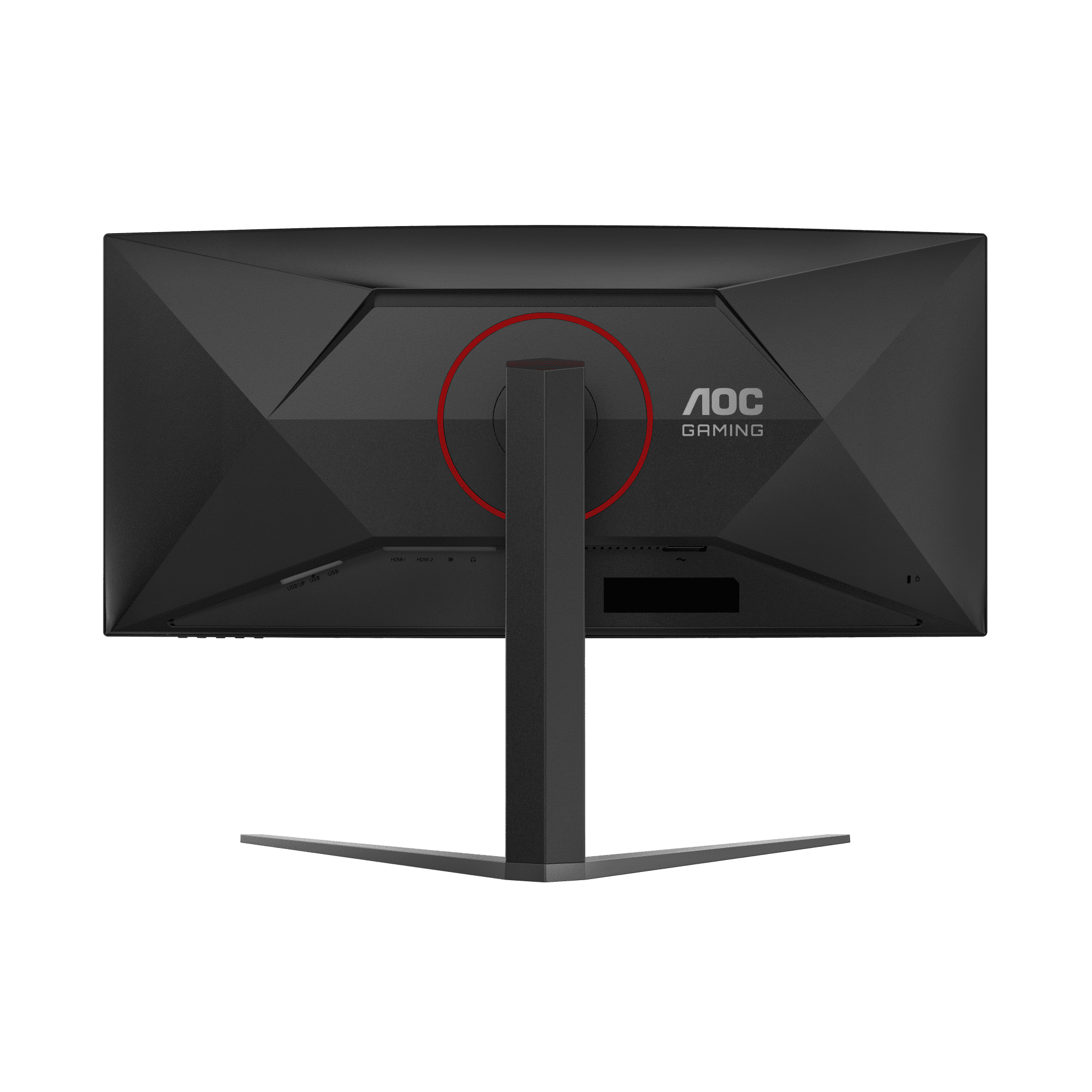 A large main feature product image of AOC CU34G4Z - 34" Curved 1440p 240Hz 0.3ms Fast VA Monitor