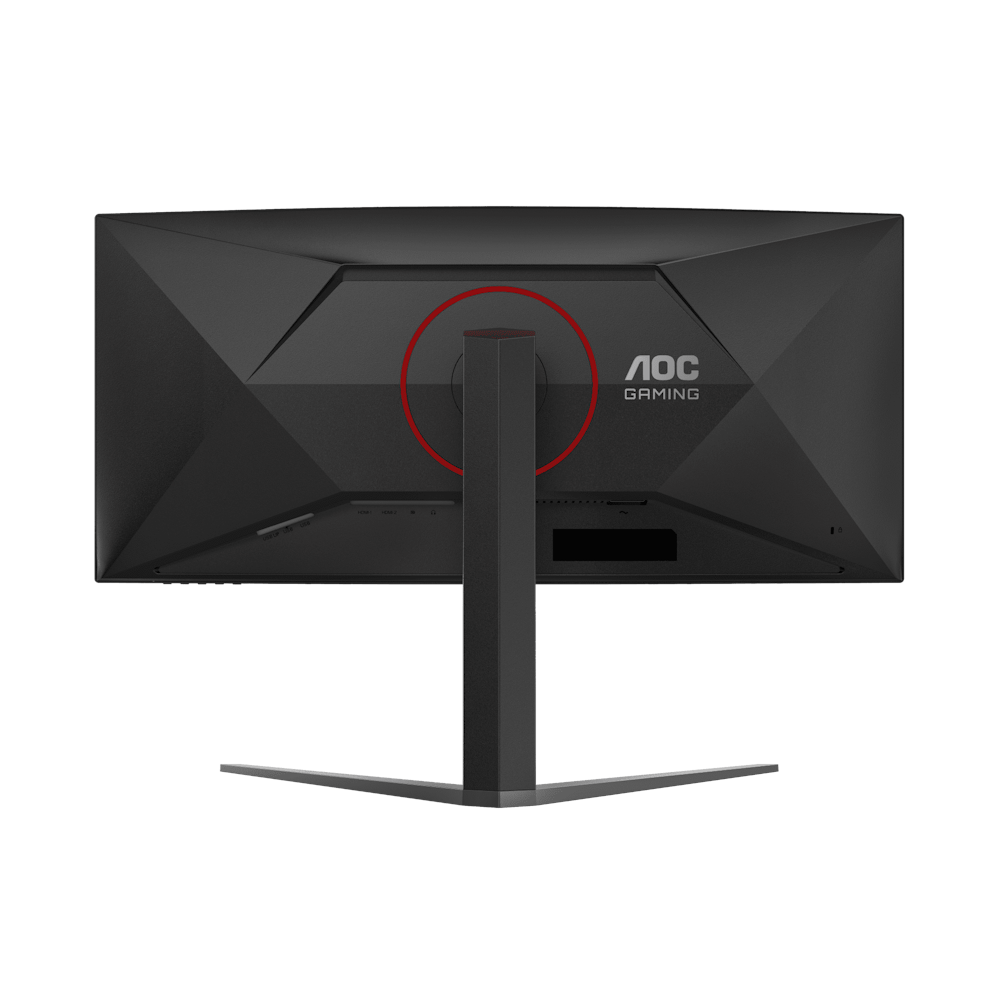 A large main feature product image of AOC CU34G4Z - 34" Curved 1440p 240Hz 0.3ms Fast VA Monitor