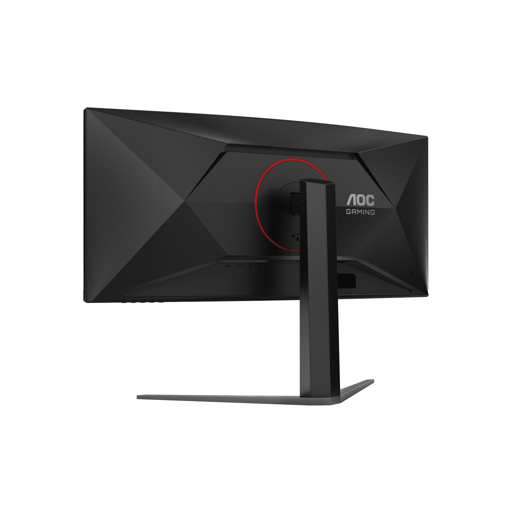 A large main feature product image of AOC Gaming CU34G4 - 34" Curved 1440p 180Hz 0.5ms Fast VA Monitor
