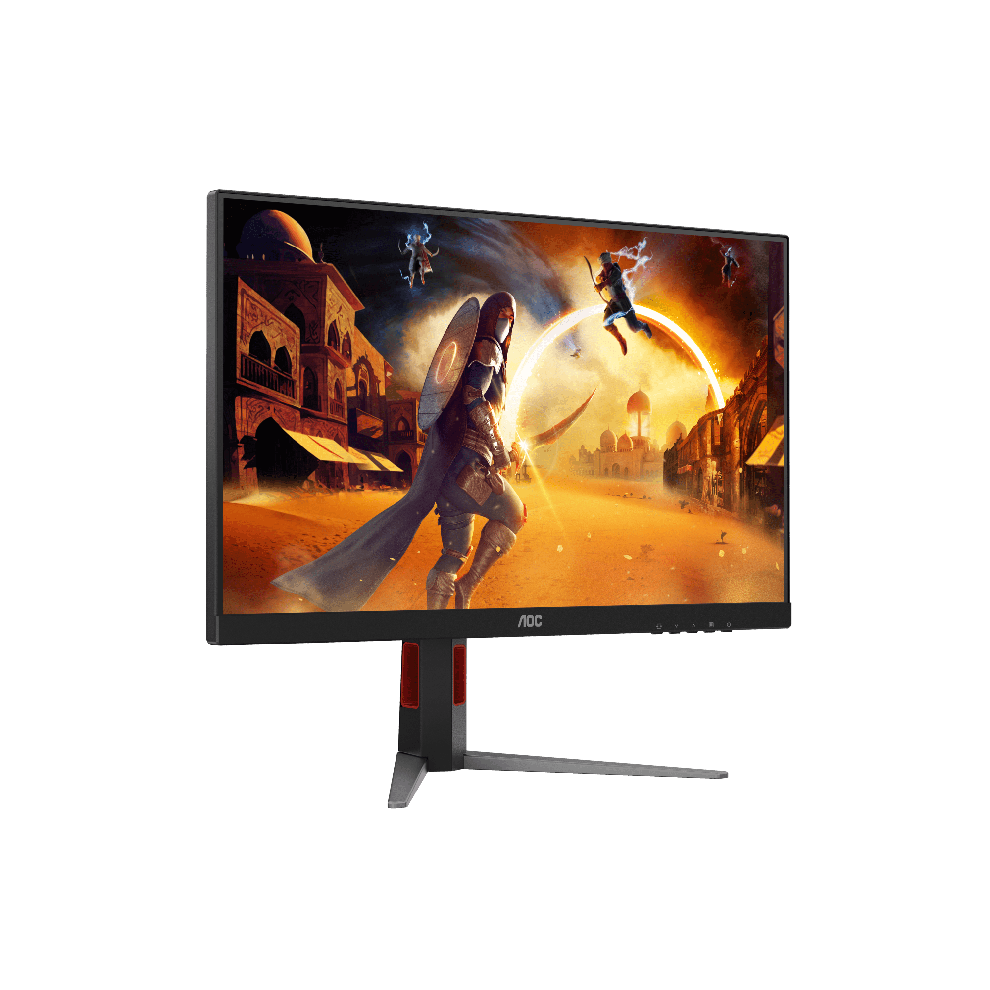 A large main feature product image of AOC Q27G4Z - 27" 1440p 260HZ 0.3ms Fast IPS Monitor