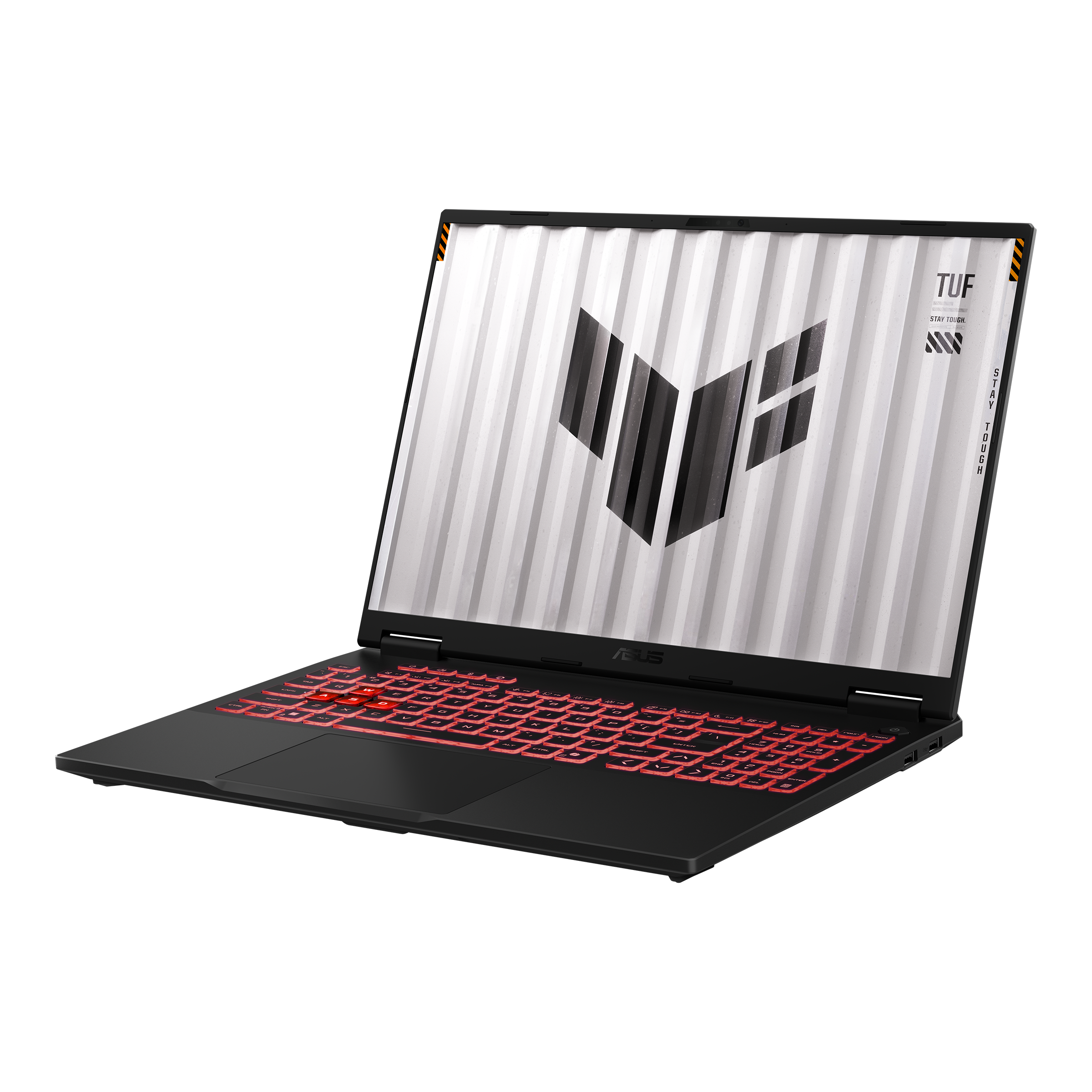 A large main feature product image of ASUS TUF Gaming A16 (FA608) - 16" 165Hz, Ryzen 9 8940HX, RTX 5060, 16GB/1TB - Win 11 Notebook