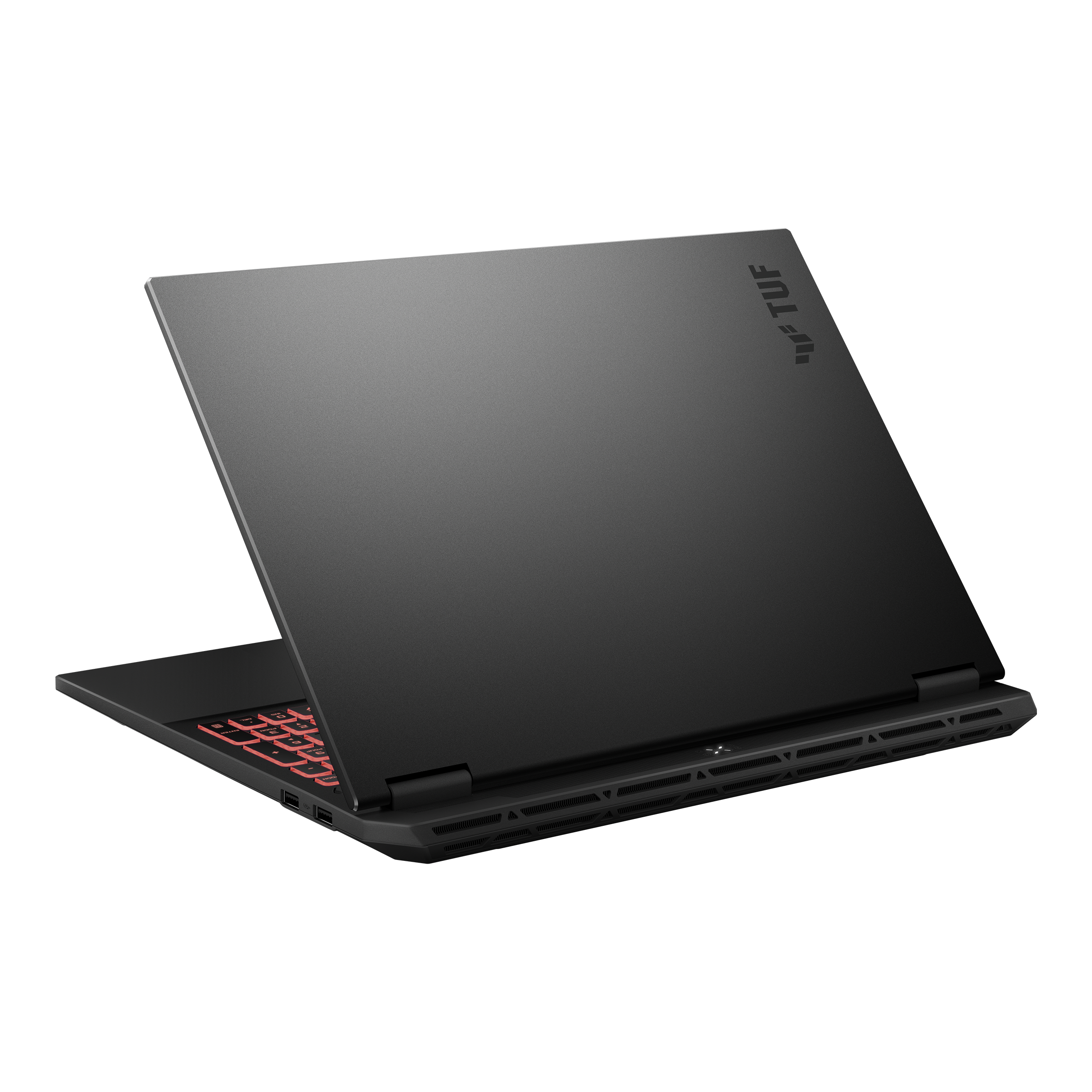 A large main feature product image of ASUS TUF Gaming A16 (FA608) - 16" 165Hz, Ryzen 9 8940HX, RTX 5060, 16GB/1TB - Win 11 Notebook