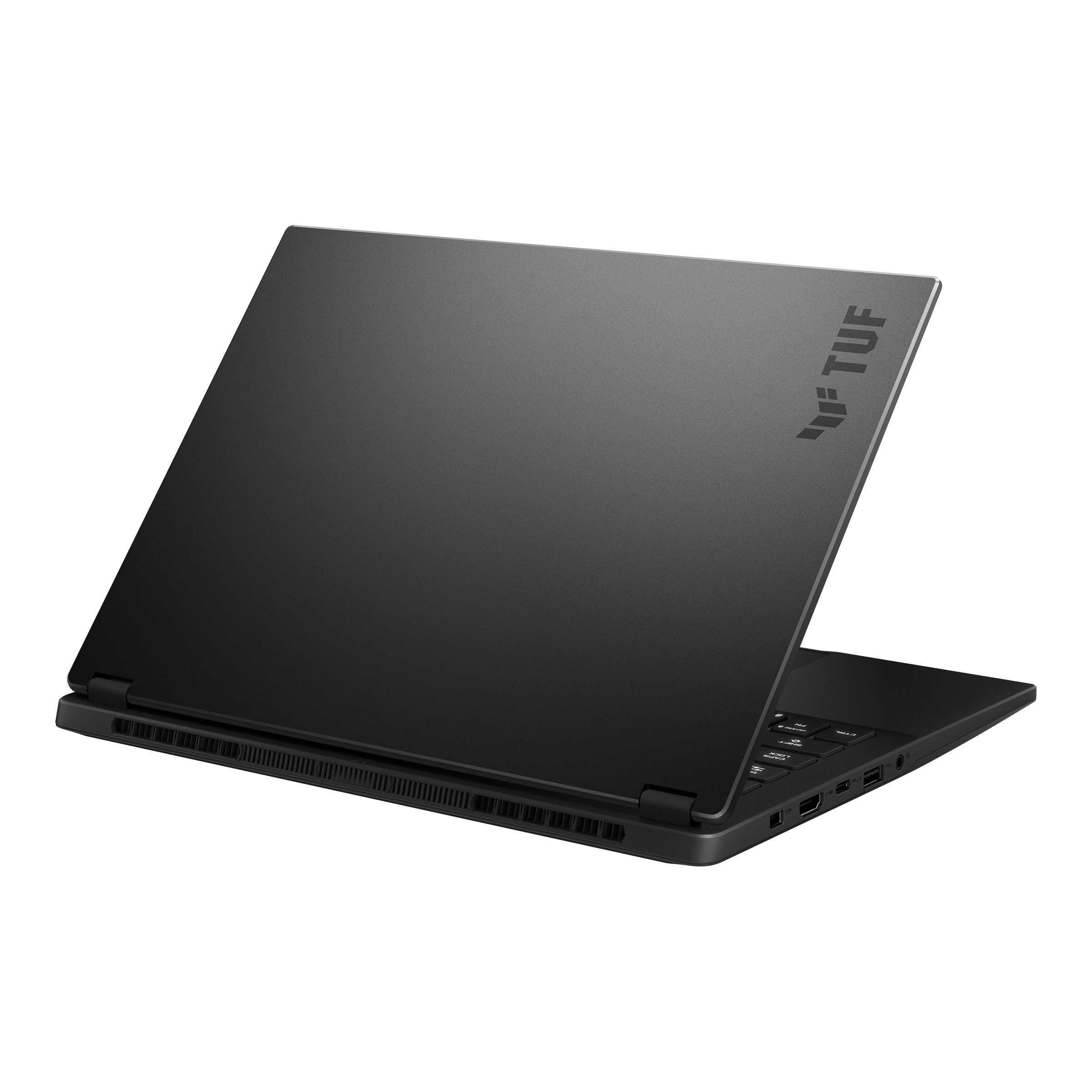 A large main feature product image of ASUS TUF Gaming A14 (FA401) - 14" 165Hz, Ryzen AI 7 350, RTX 5060, 32GB/1TB - Win 11 Notebook