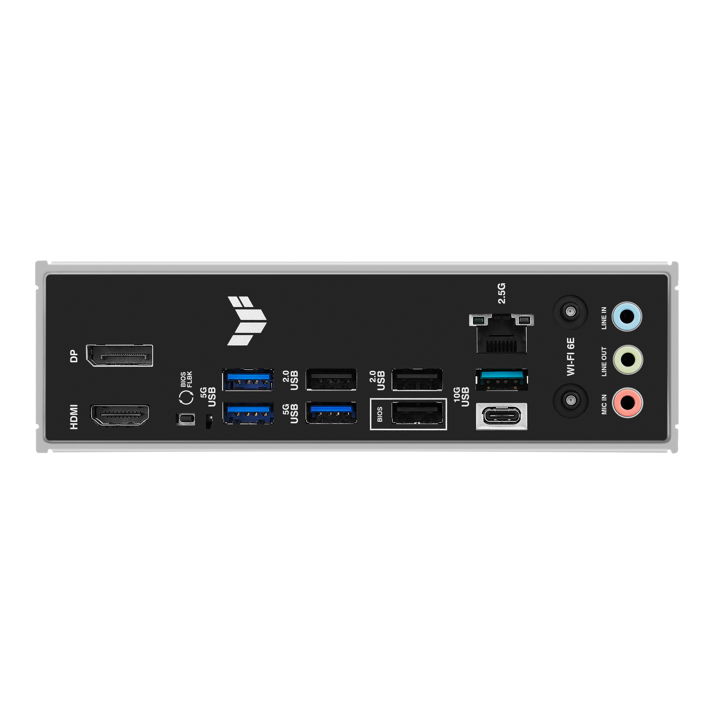 A large main feature product image of ASUS TUF Gaming B650E-E WIFI AM5 ATX Desktop Motherboard