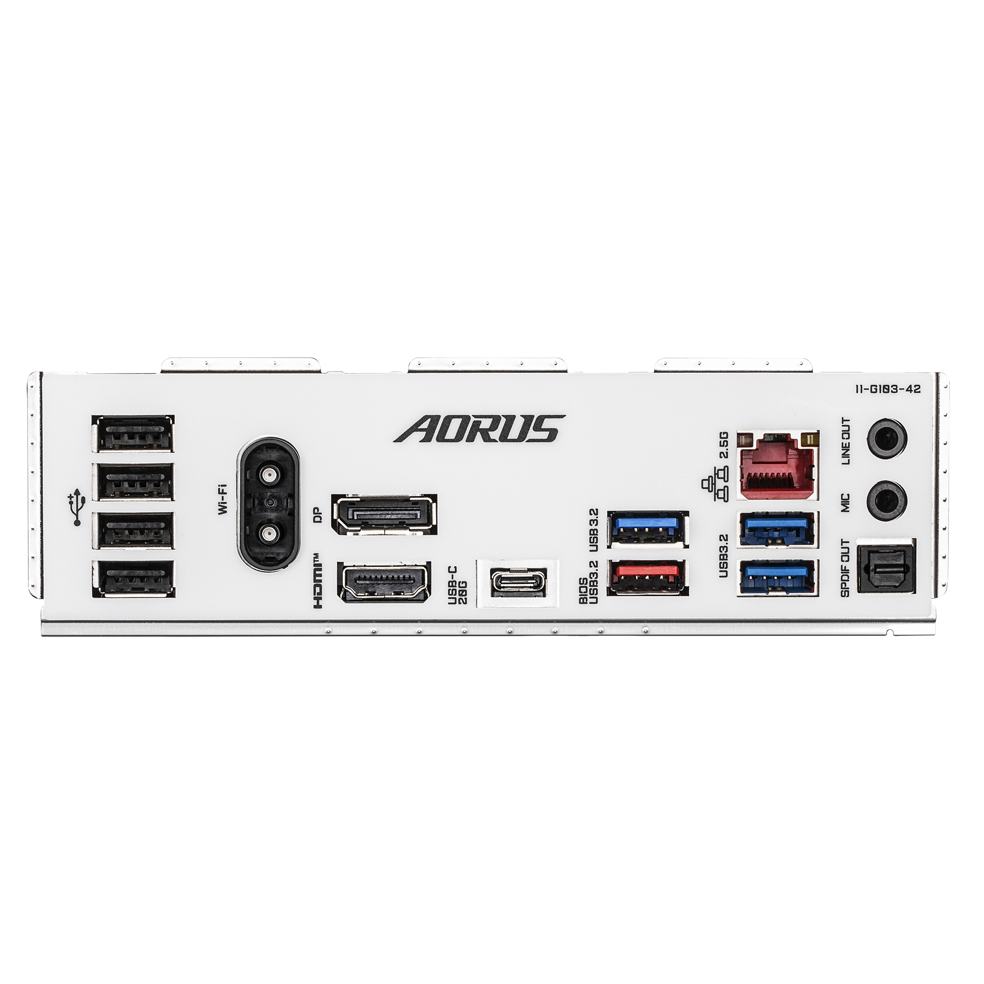 A large main feature product image of Gigabyte B760M AORUS ELITE WiFi6E GEN5 LGA1700 mATX Desktop Motherboard