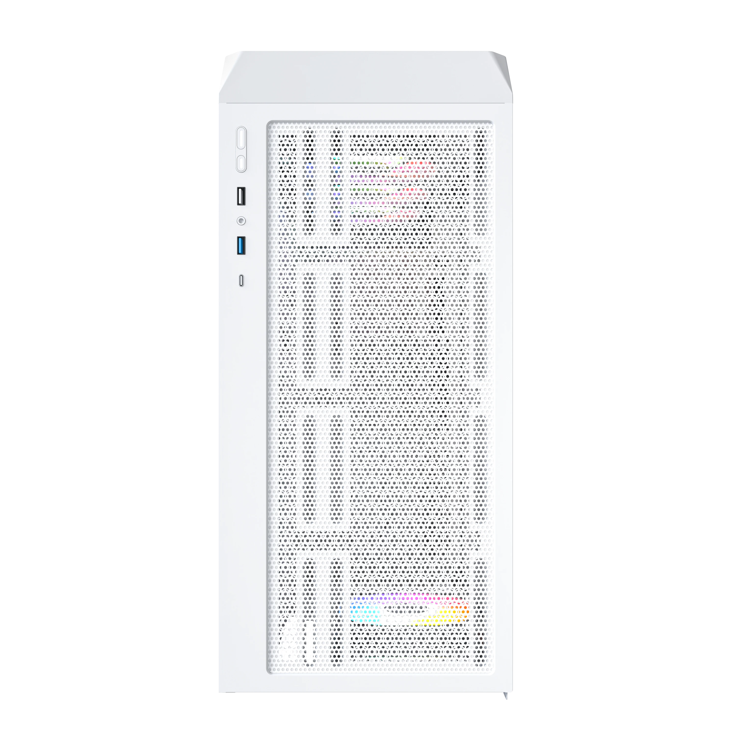 A large main feature product image of Montech X5 Mid Tower Case (White)