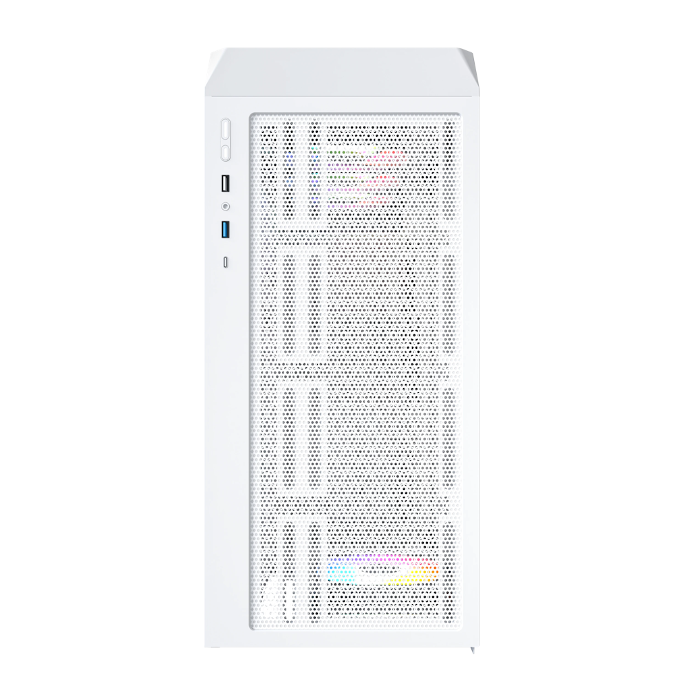A large main feature product image of Montech X5 Mid Tower Case (White)