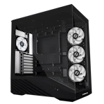 A small tile product image of Lian Li Vector V100 RGB Glass Mid Tower Case (Black)