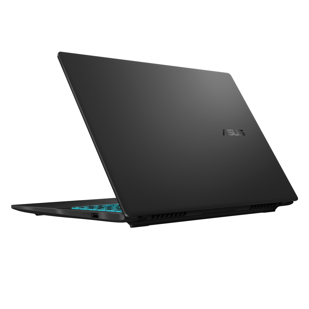A large main feature product image of ASUS Gaming V16 (V3607) - 16" Core 7 240H, RTX 5050, 16GB/1TB - Win 11 Pro Advanced AI Notebook