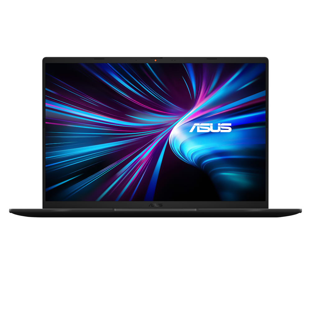 A large main feature product image of ASUS Gaming V16 (V3607) - 16" Core 7 240H, RTX 5060, 32GB/1TB - Win 11 Pro Advanced AI Notebook