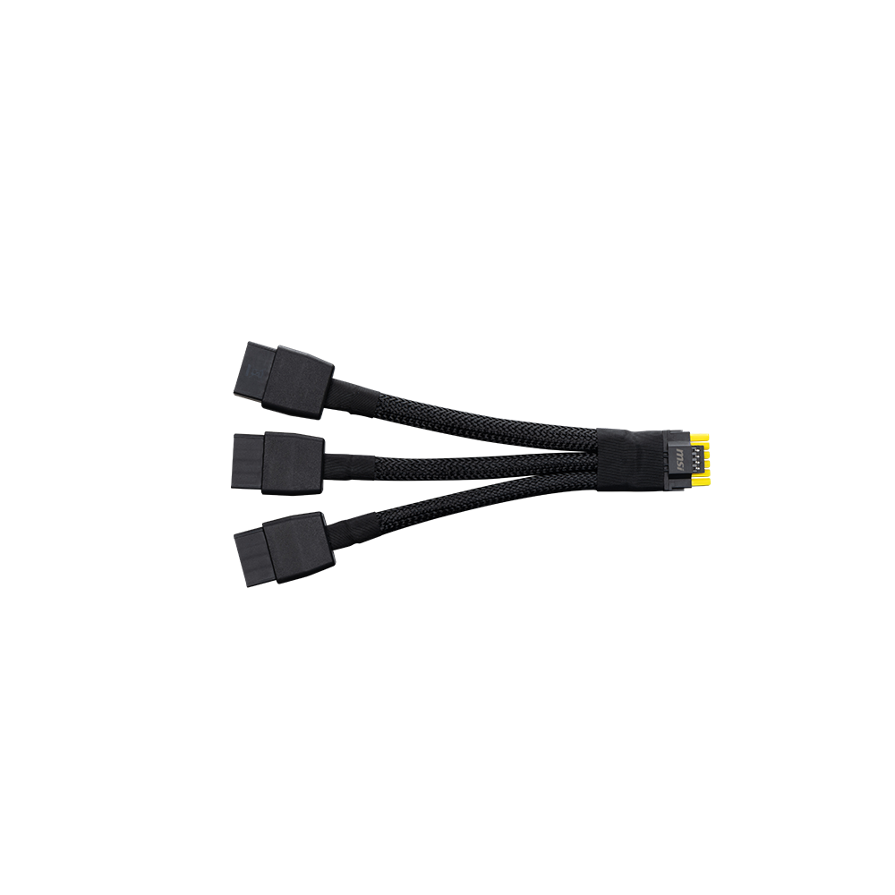 A large main feature product image of MSI GeForce RTX 5070 Ti Gaming Trio OC 16GB GDDR7