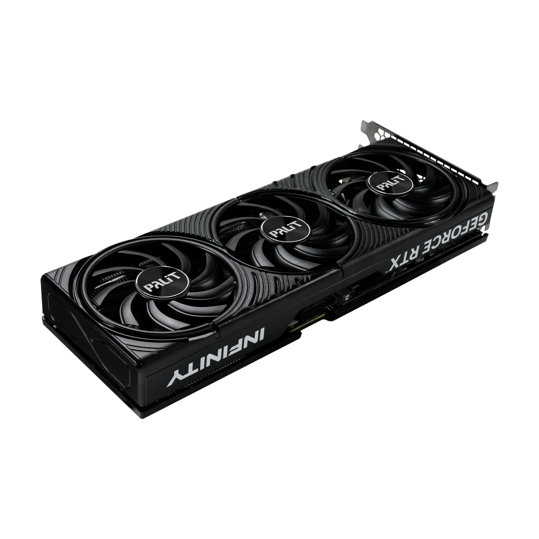 A large main feature product image of Palit GeForce RTX 5070 Infinity 3 12GB GDDR7