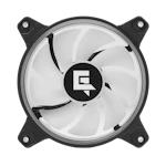 A small tile product image of GamerChief Dash ARGB 120mm PWM Reverse Blade Fan (Black)