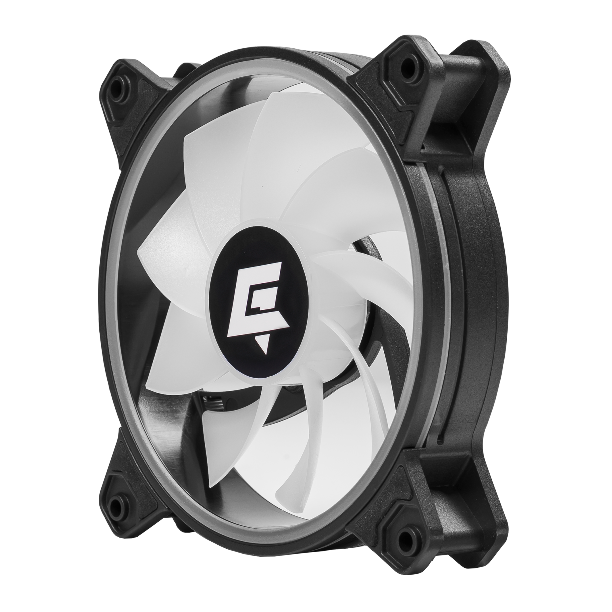 A large main feature product image of GamerChief Dash ARGB PWM 120mm Reverse Blade Fan - Black