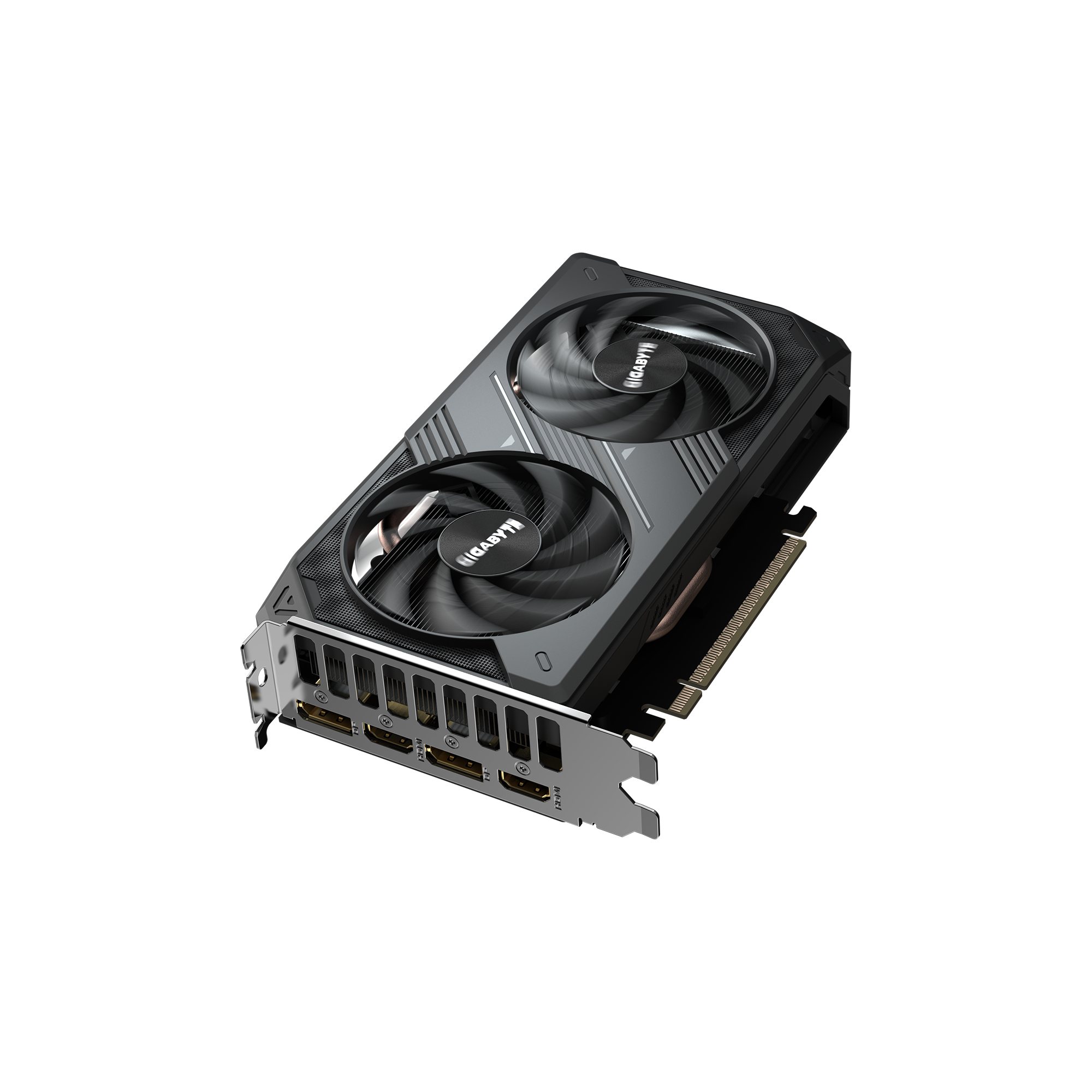 A large main feature product image of Gigabyte GeForce RTX 5050 Windforce OC 8GB GDDR6