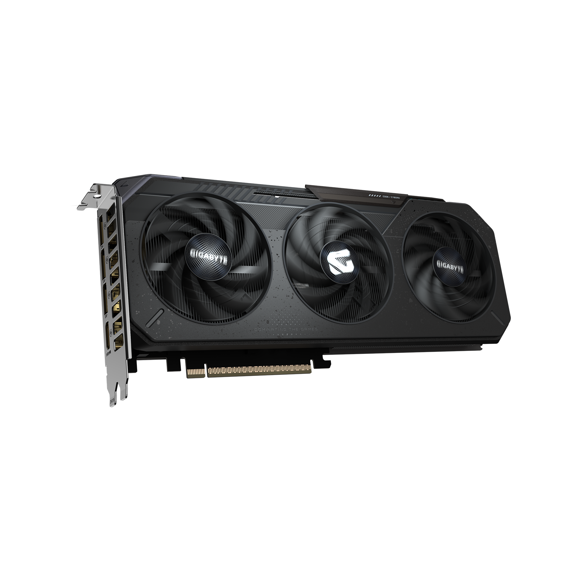 A large main feature product image of Gigabyte GeForce RTX 5050 Gaming OC 8GB GDDR6