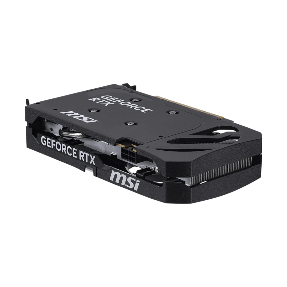 A large main feature product image of MSI GeForce RTX 5050 8GB GDDR6 SHADOW 2X OC