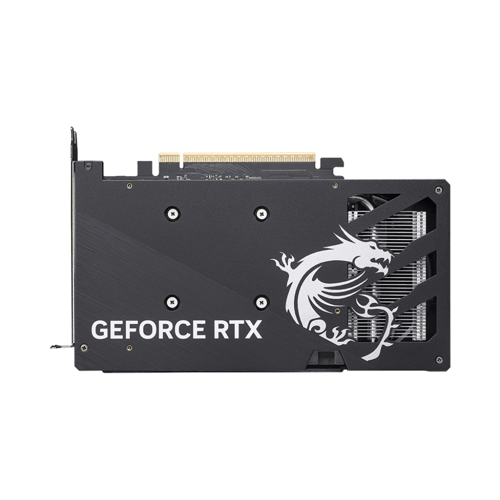 A large main feature product image of MSI GeForce RTX 5050 Gaming OC 8GB GDDR6