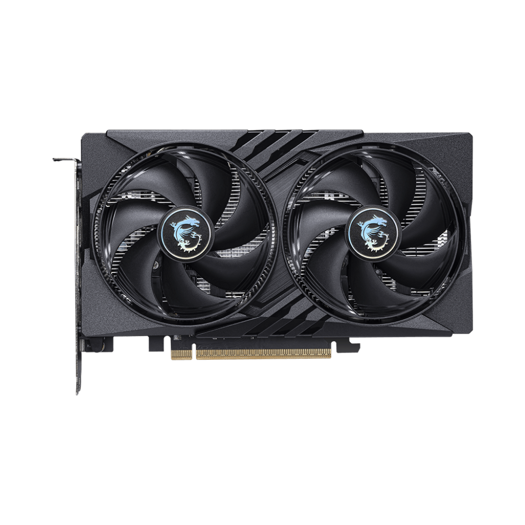 A large main feature product image of MSI GeForce RTX 5050 Gaming OC 8GB GDDR6