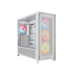 A product image of Corsair FRAME 5000D RS ARGB Modular Mid Tower Case (White)