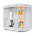 A product image of HYTE Y70 Touch Infinite Mid Tower Case w/ LCD (Snow White)