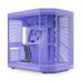 A product image of HYTE Y70 Tempered Glass Mid Tower Case (Taro Milk)