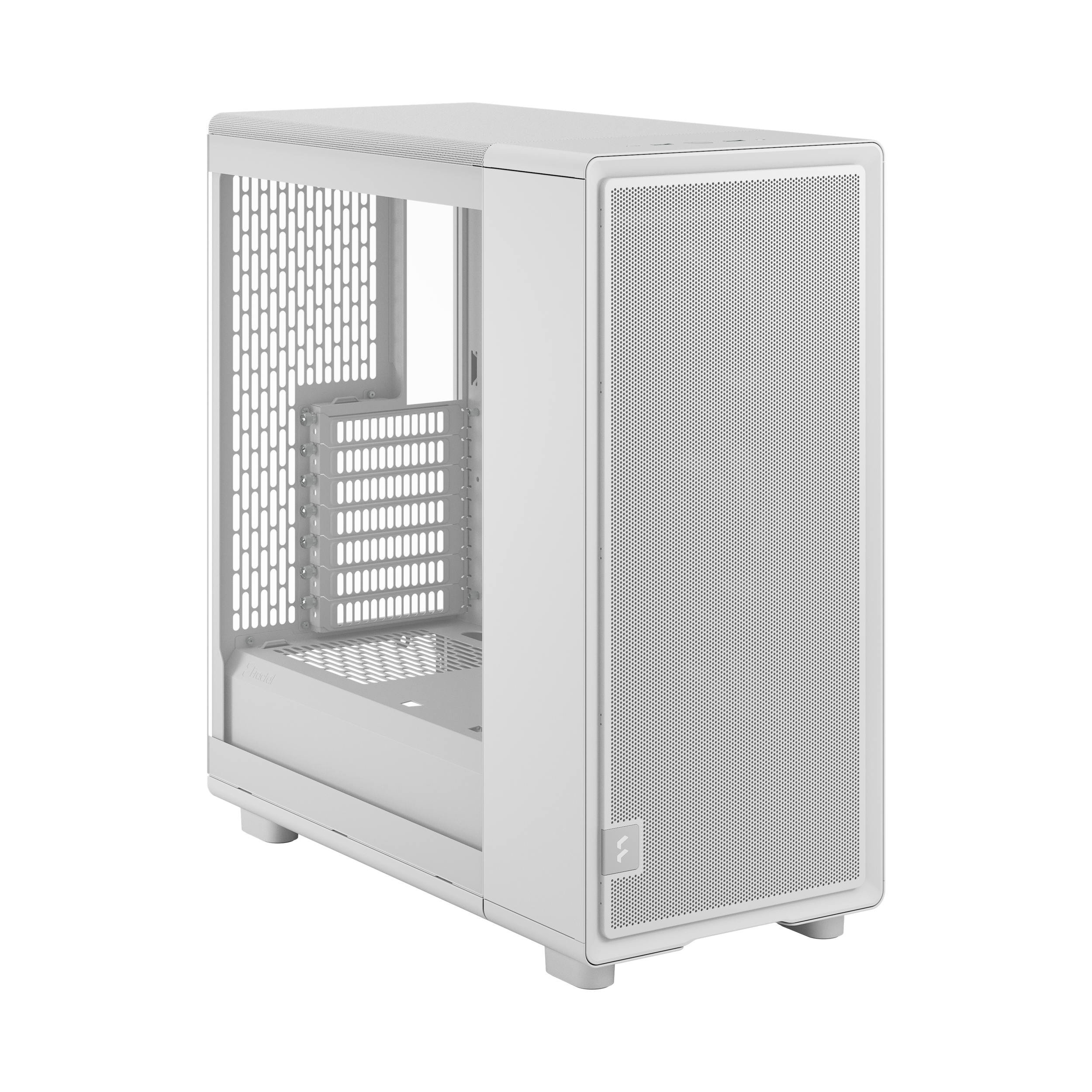 A large main feature product image of Fractal Design Epoch TG Mid Tower Case (White)