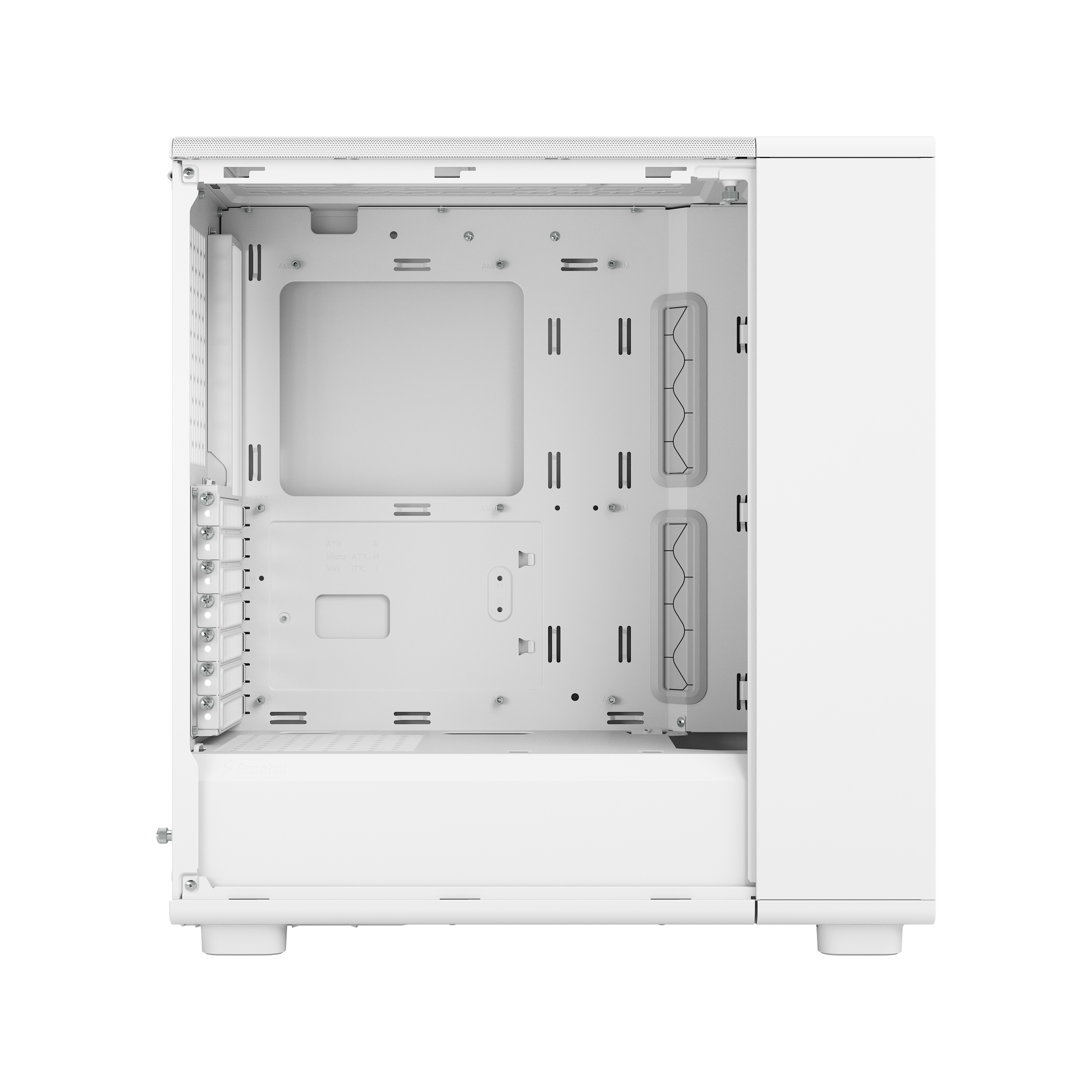 A large main feature product image of Fractal Design Epoch TG Mid Tower Case (White)