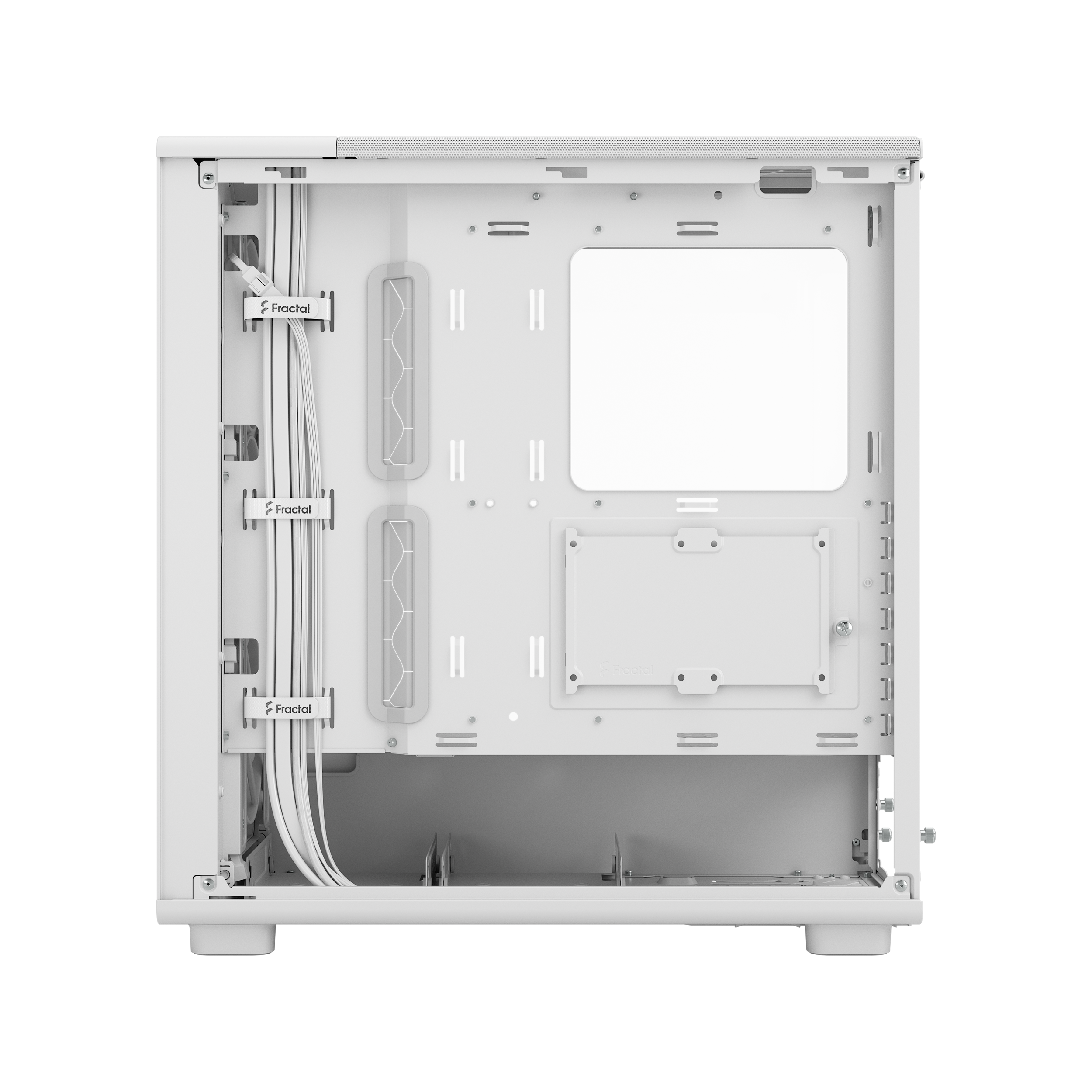 A large main feature product image of Fractal Design Epoch TG Mid Tower Case (White)