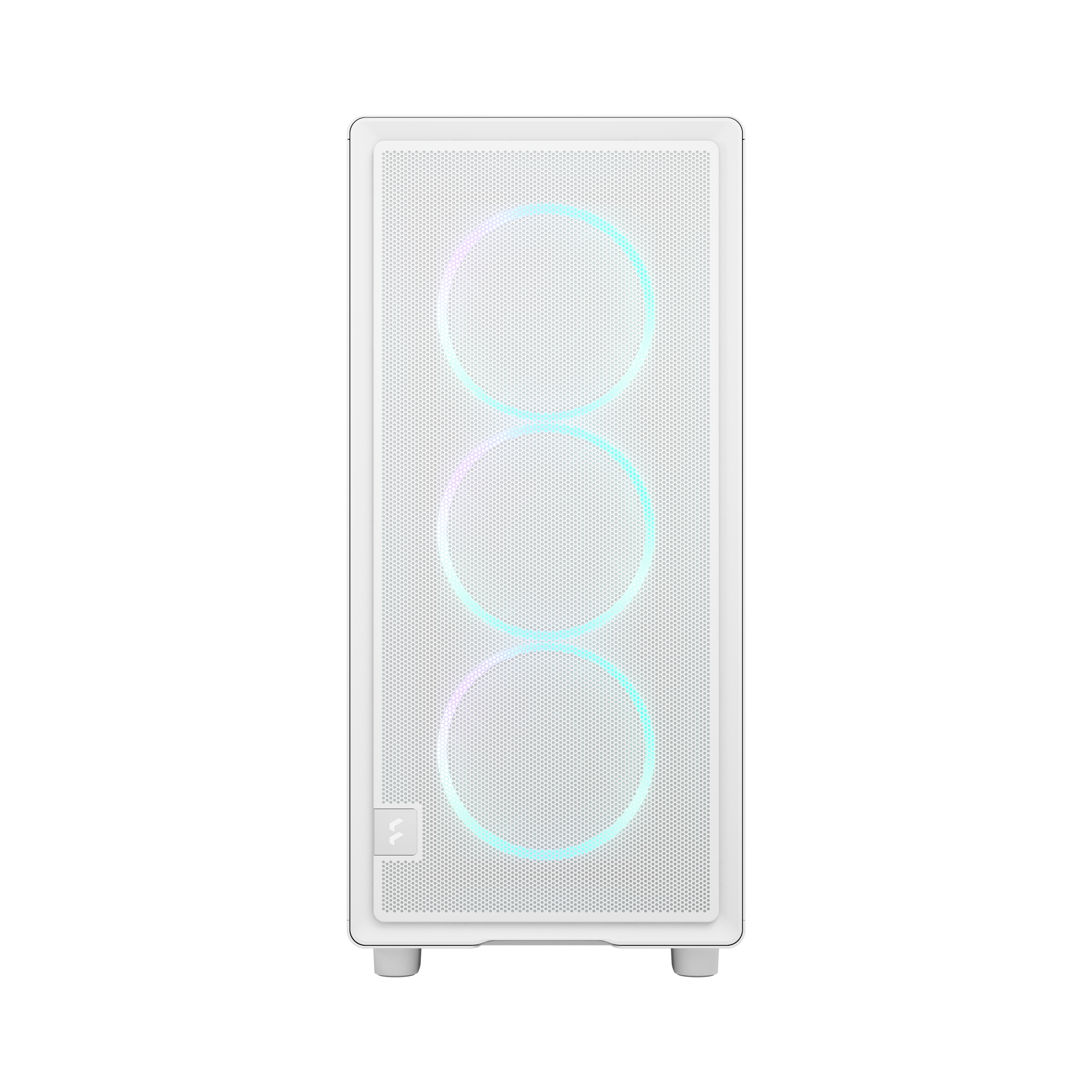 A large main feature product image of Fractal Design Epoch TG RGB Mid Tower Case (White)