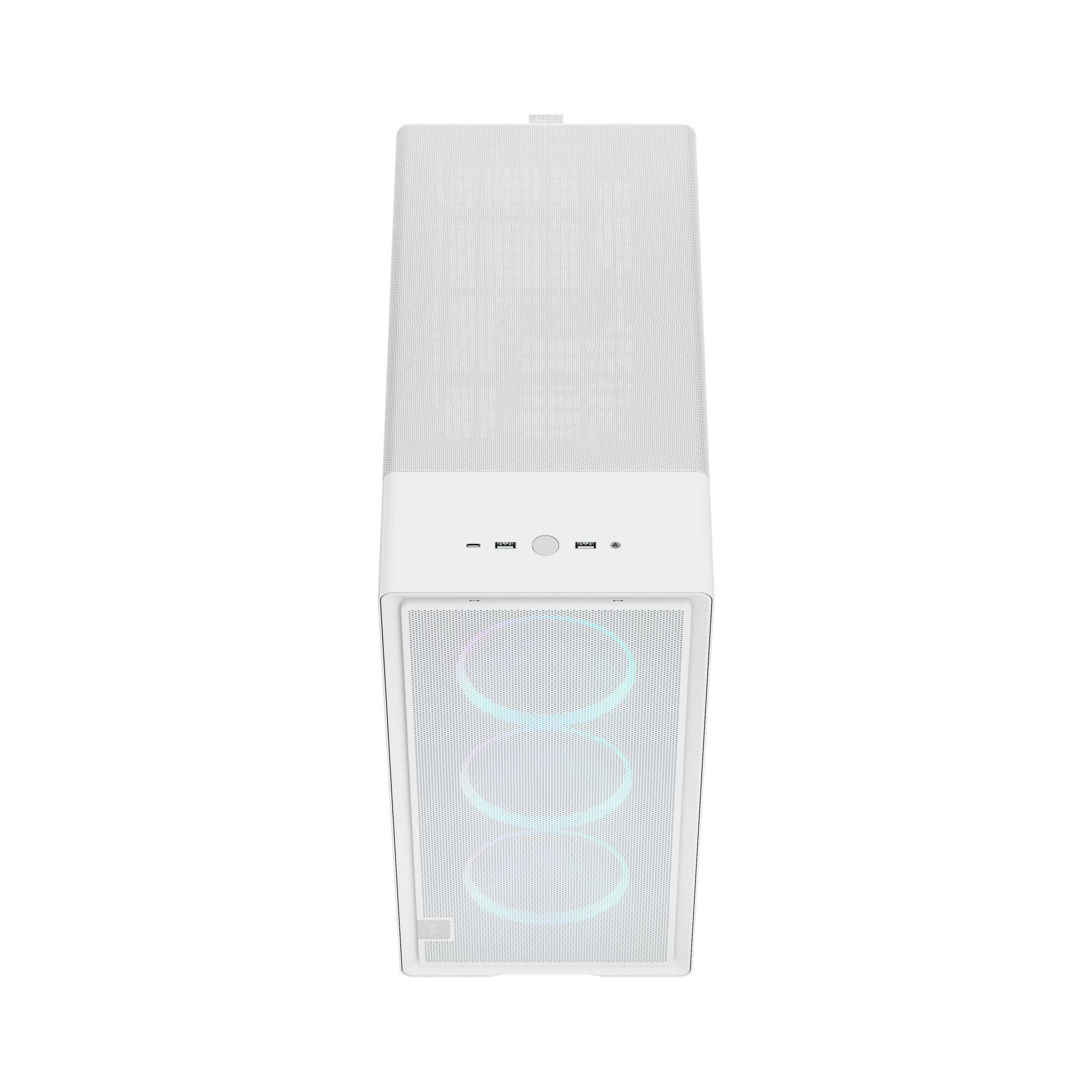 A large main feature product image of Fractal Design Epoch TG RGB Mid Tower Case (White)